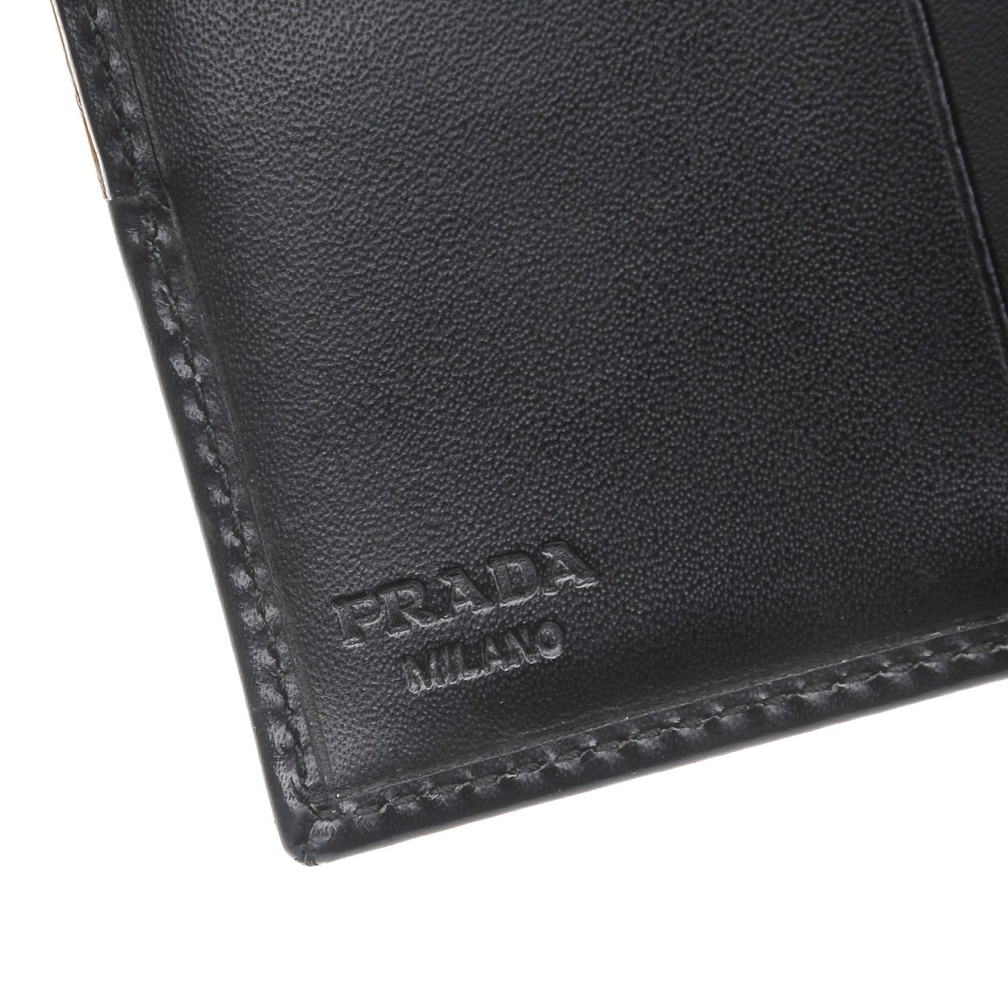 Box Calfskin Bi-Fold Wallet Black