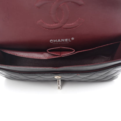 Chanel Lambskin Quilted Medium Double Flap Black 5 of 14