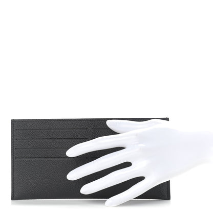 Louis Vuitton Calfskin Felicie Chain Wallet Card Holder Insert Black 2 of 6