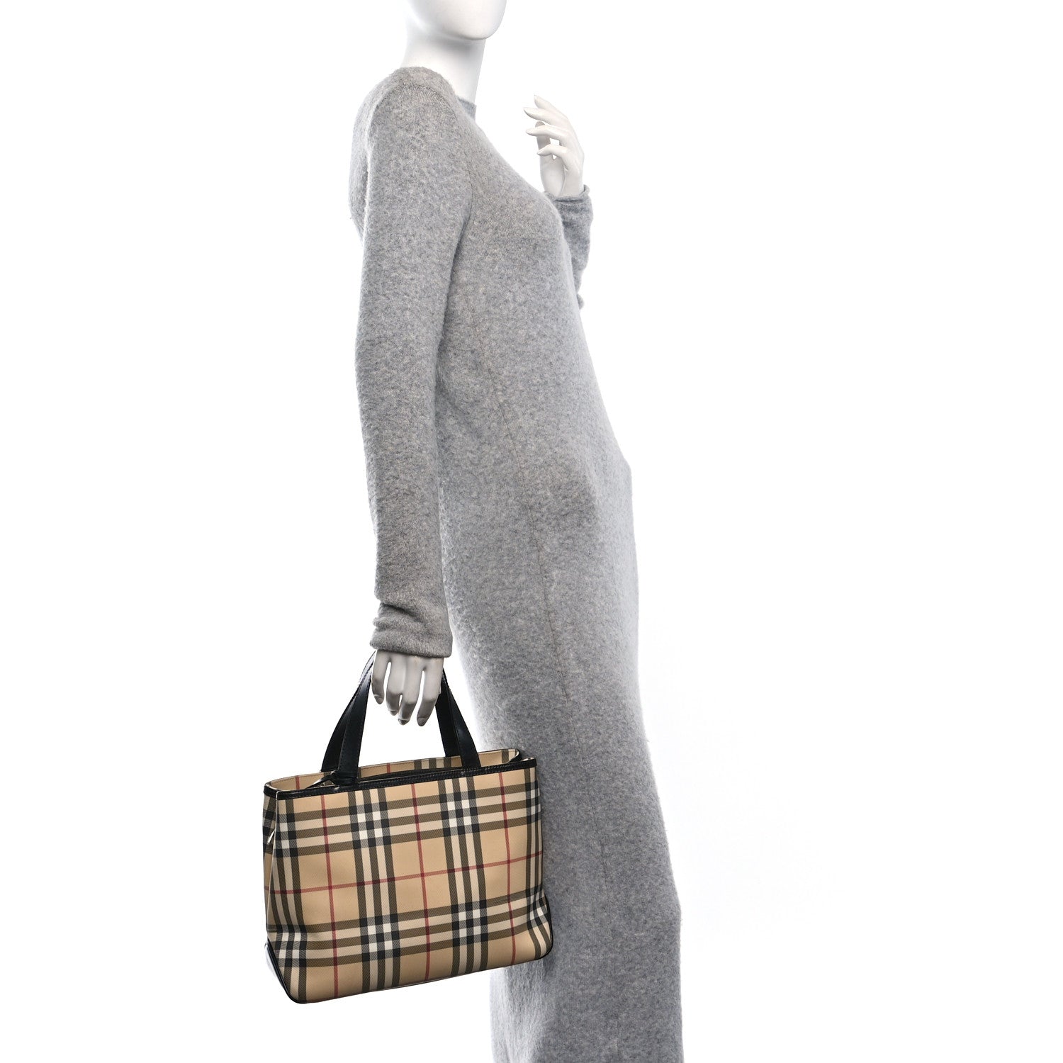Burberry House Check Tote Black 2 of 11