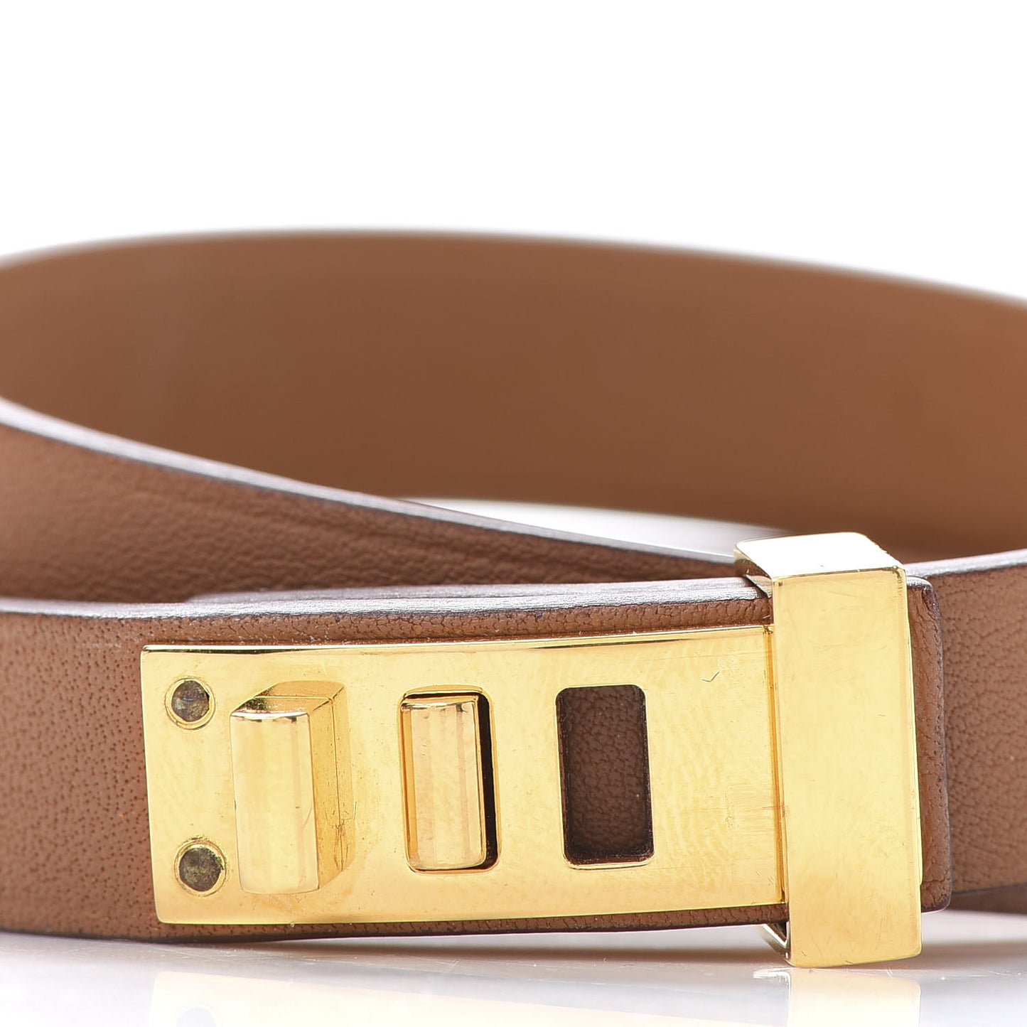 Swift Mini Dog Carrees Bracelet T2 Gold