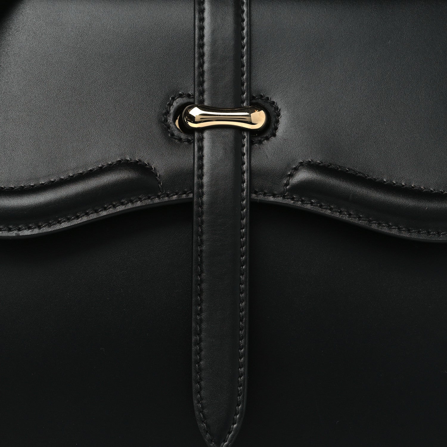 Prada City Calfskin Belle Top Handle Bag Black 7 of 9