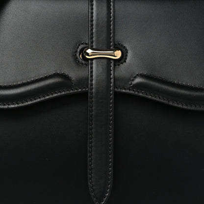 Prada City Calfskin Belle Top Handle Bag Black 7 of 9