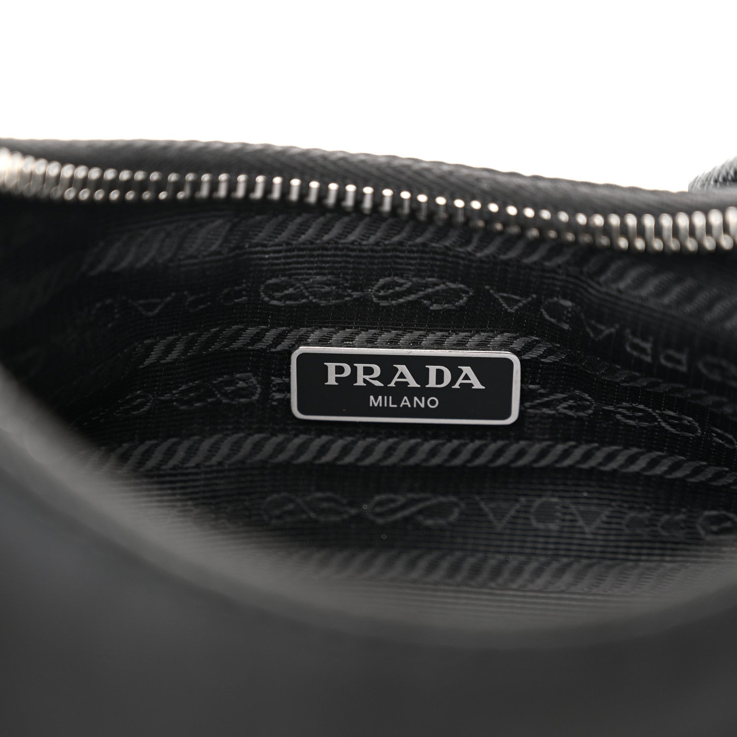 Prada Nylon Re-Edition 2005 Shoulder Bag Black 6 of 13