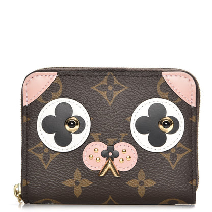 Louis Vuitton Monogram Valentine Dog Zippy Coin Purse 1 of 8