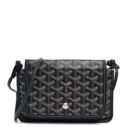 Goyard Goyardine Plumet Wallet Clutch Navy 1 of 11