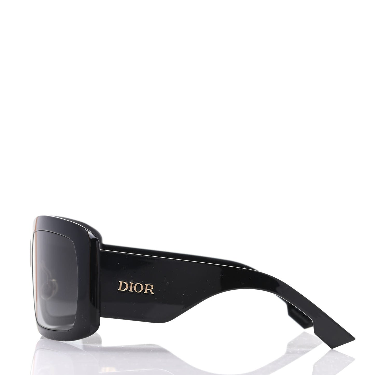 Acetate DiorSo Light 2 Shield Sunglasses Black