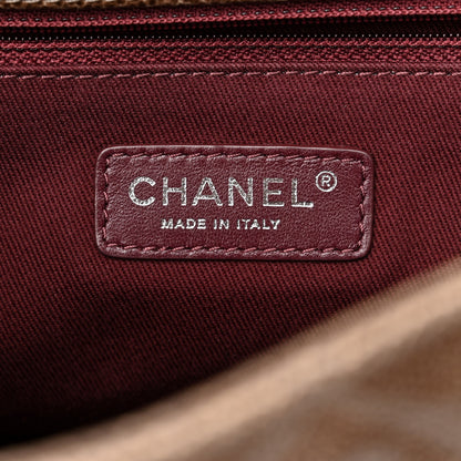 Chanel Crumpled Grained Calfskin Jumbo CC Crave Flap Brown 6 of 10