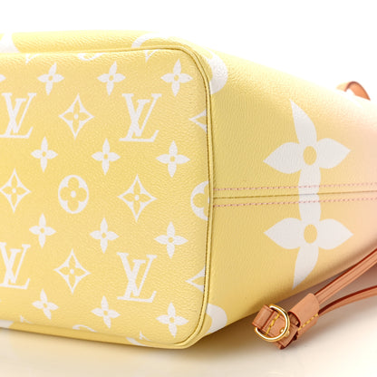 Louis Vuitton LOUIS VUITTON Monogram Giant By The Pool Neverfull MM Light Pink 11 of 13