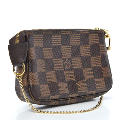 Louis Vuitton Damier Ebene Mini Pochette Accessories 3 of 7