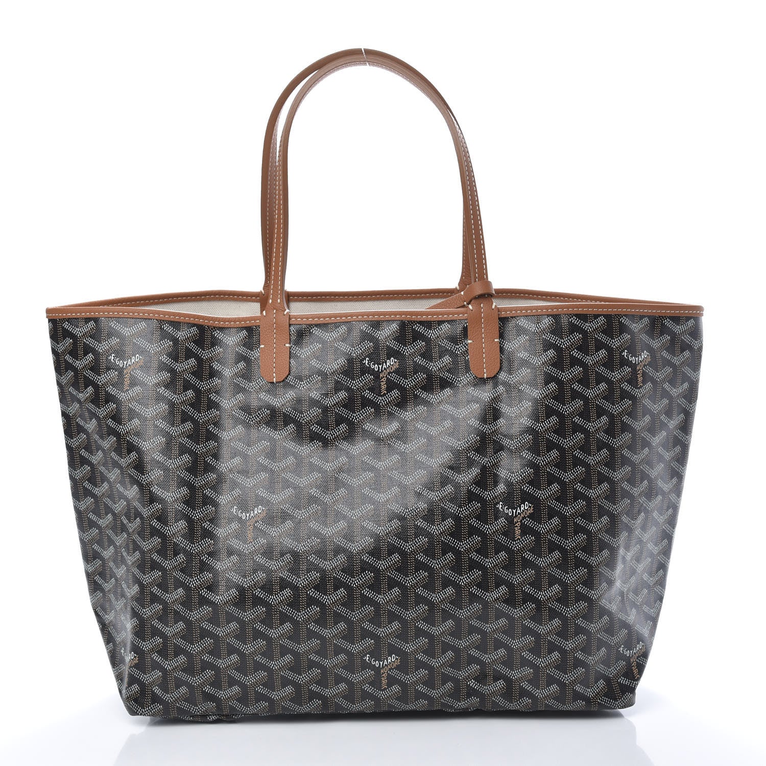 Goyard Goyardine Saint Louis PM Black Gold 3 of 11