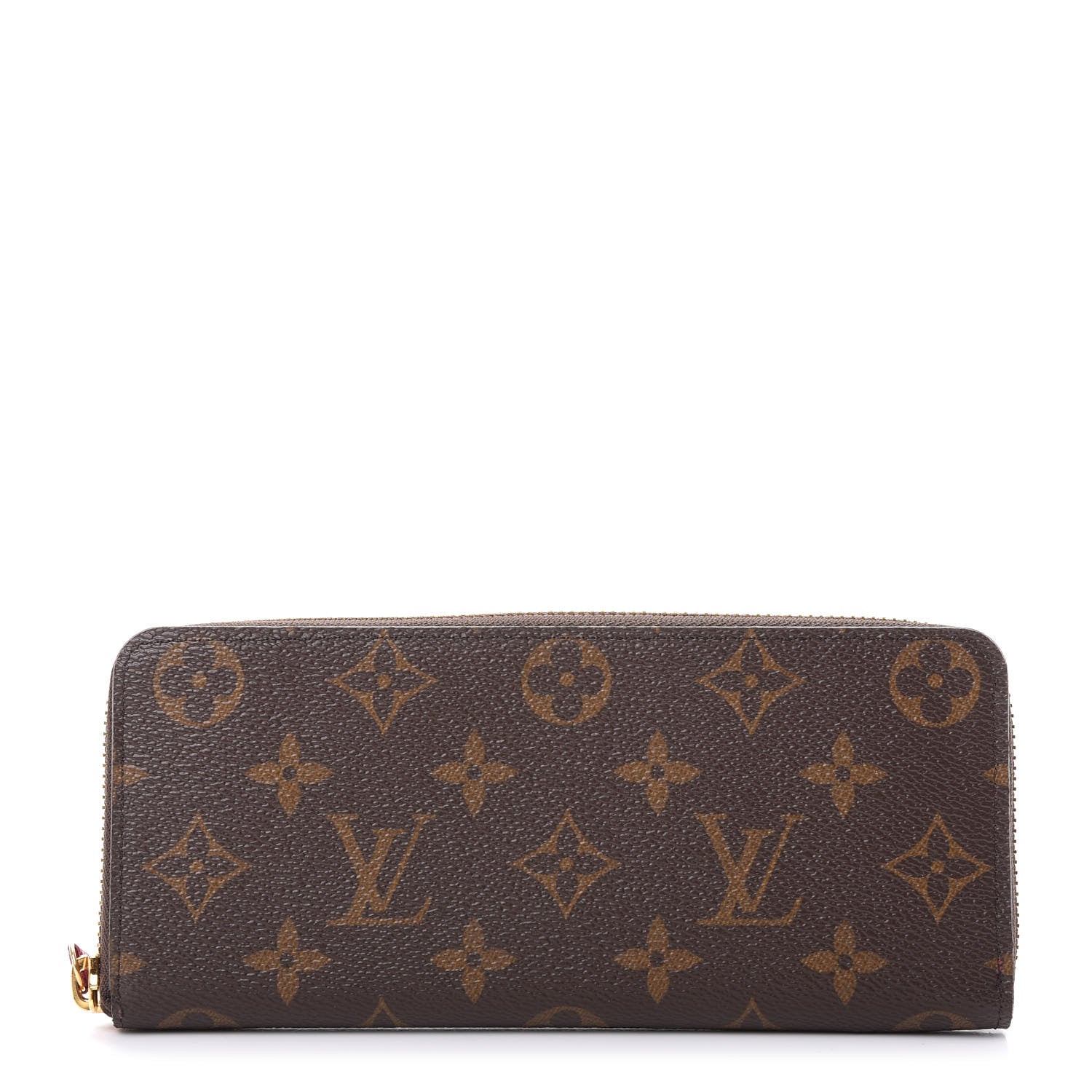 Louis Vuitton Monogram Clemence Wallet Fuchsia 1 of 8