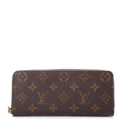 Louis Vuitton Monogram Clemence Wallet Fuchsia 1 of 8