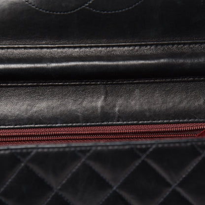 Chanel Lambskin Quilted Medium Single Flap Black 19 of 20