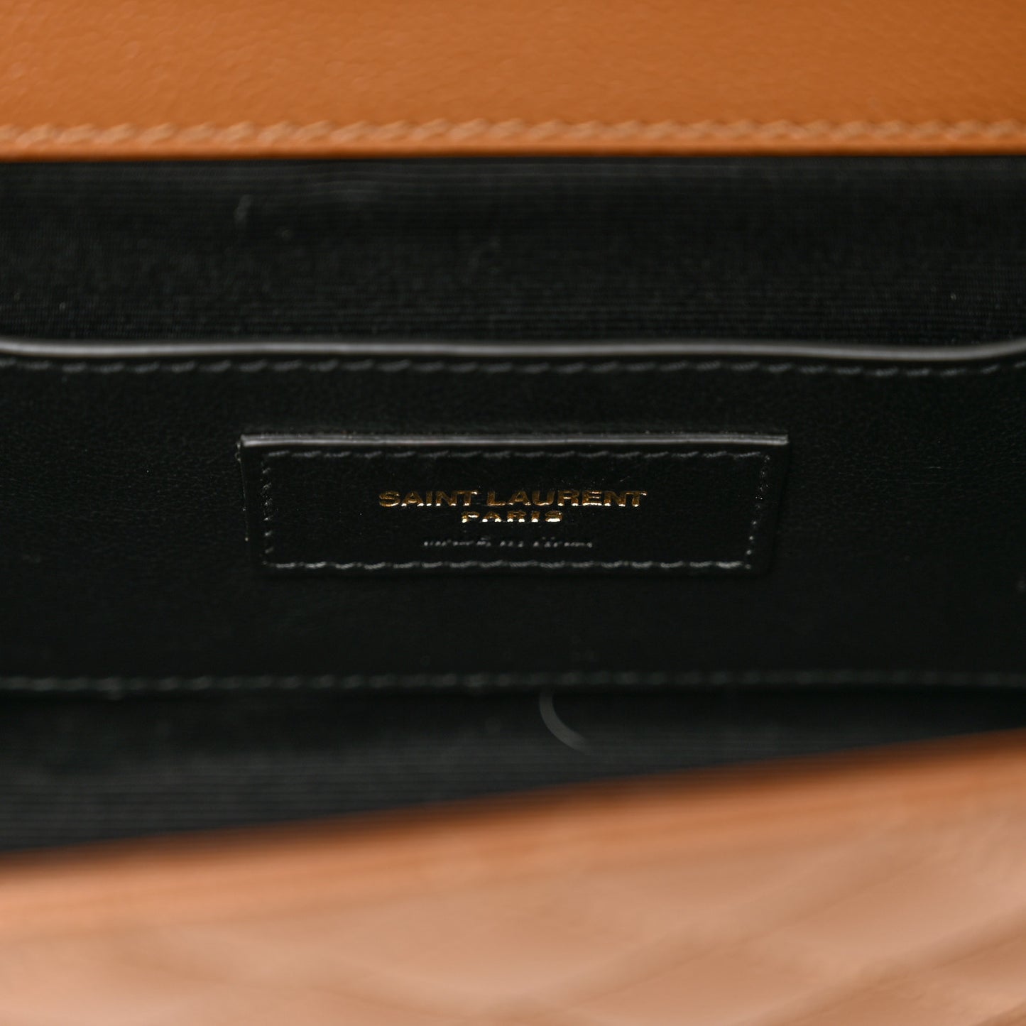 Grain De Poudre Textured Mixed Matelasse Triquilt Small Monogram Satchel Dark Natural
