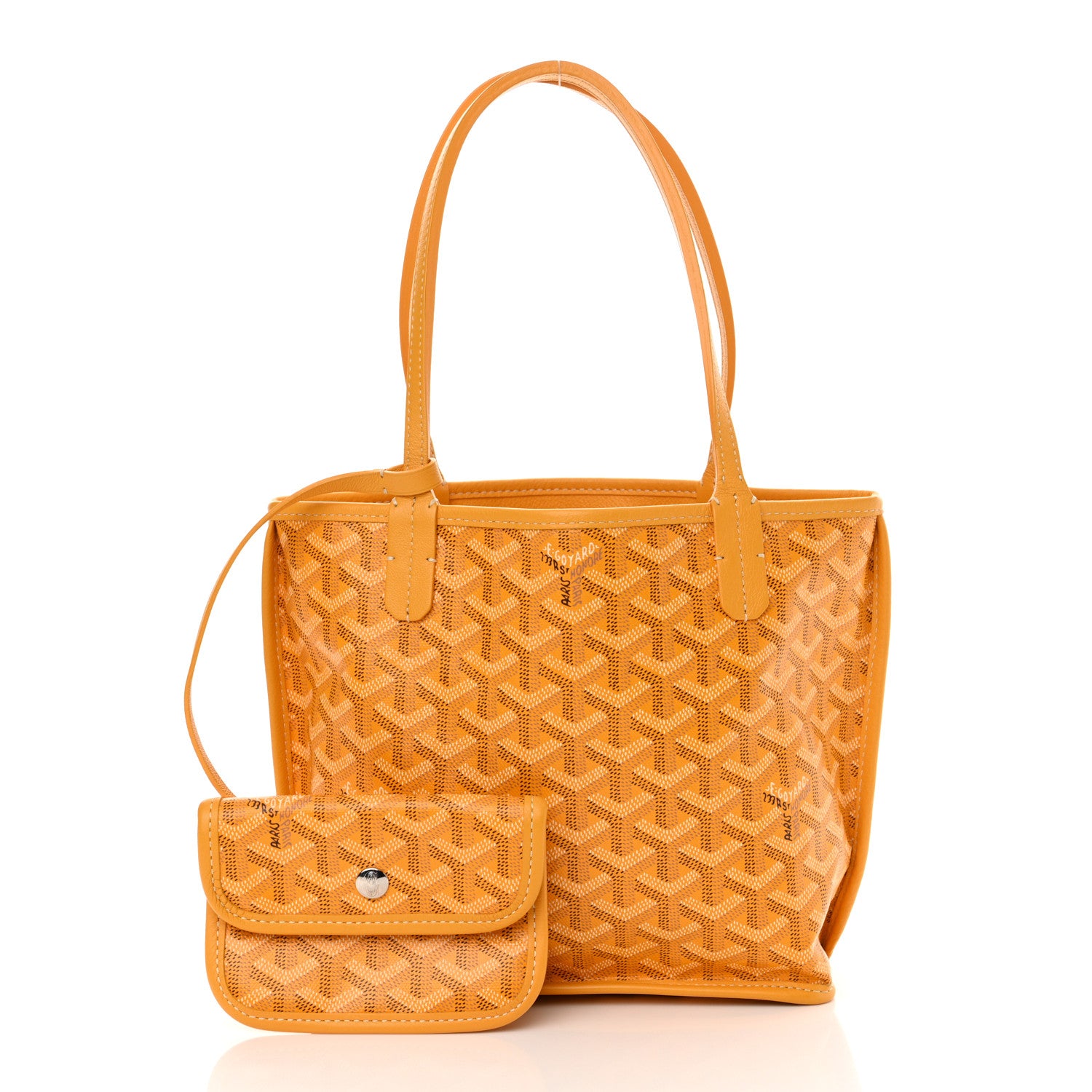 Goyard Goyardine Reversible Mini Anjou Yellow 4 of 18
