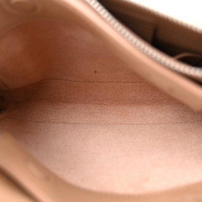 Balenciaga Veau Papier Classic Silver Hardware Triple XS Zip Around Crossbody Rose Des Sables 7 of 14