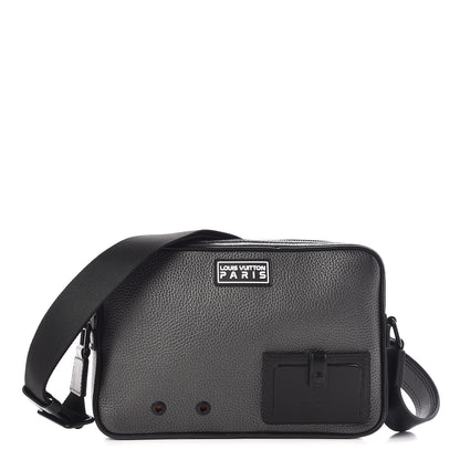 Louis Vuitton Taurillon Alpha Messenger Bag Dark Silver 1 of 7