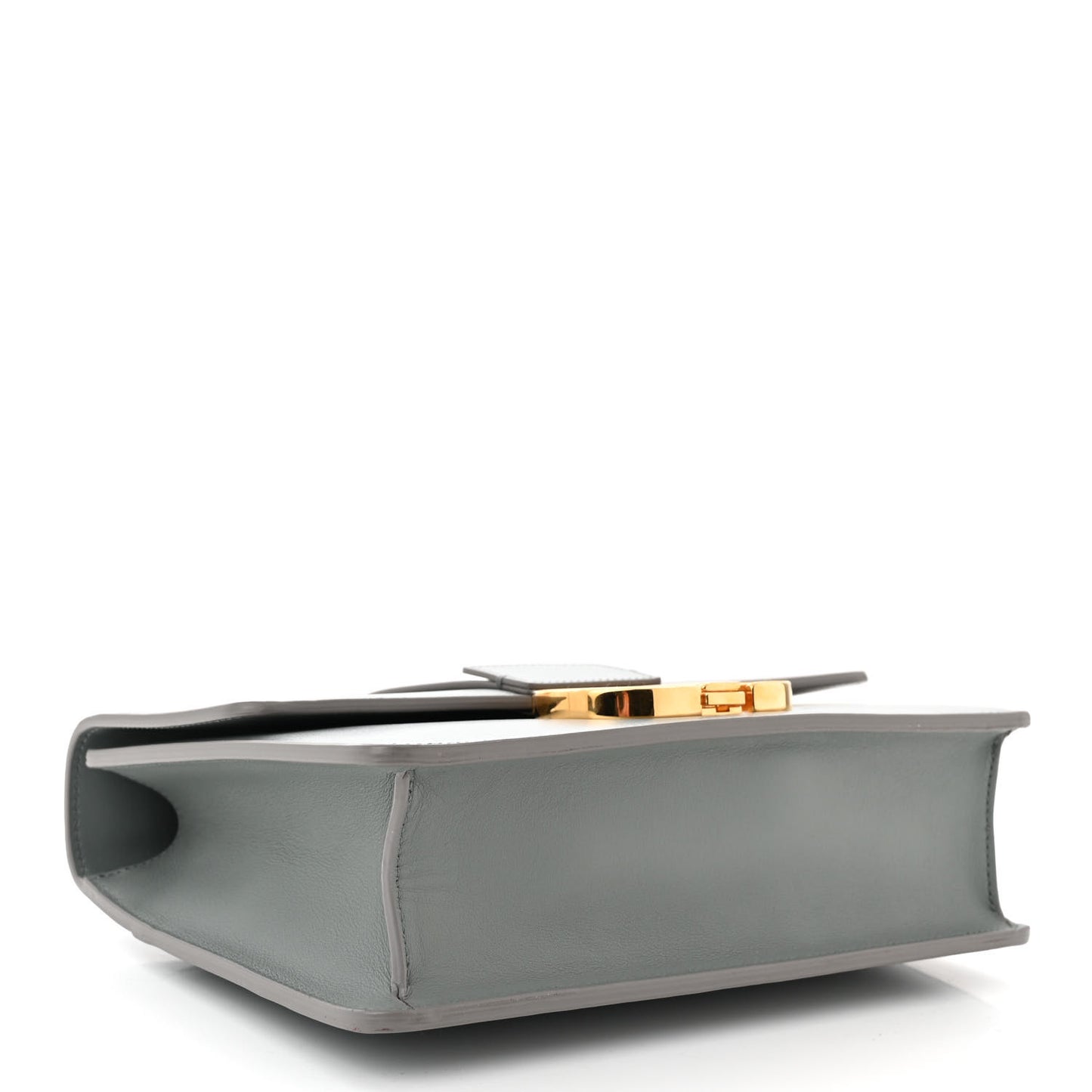 Smooth Calfskin 30 Montaigne Flap Bag Gray