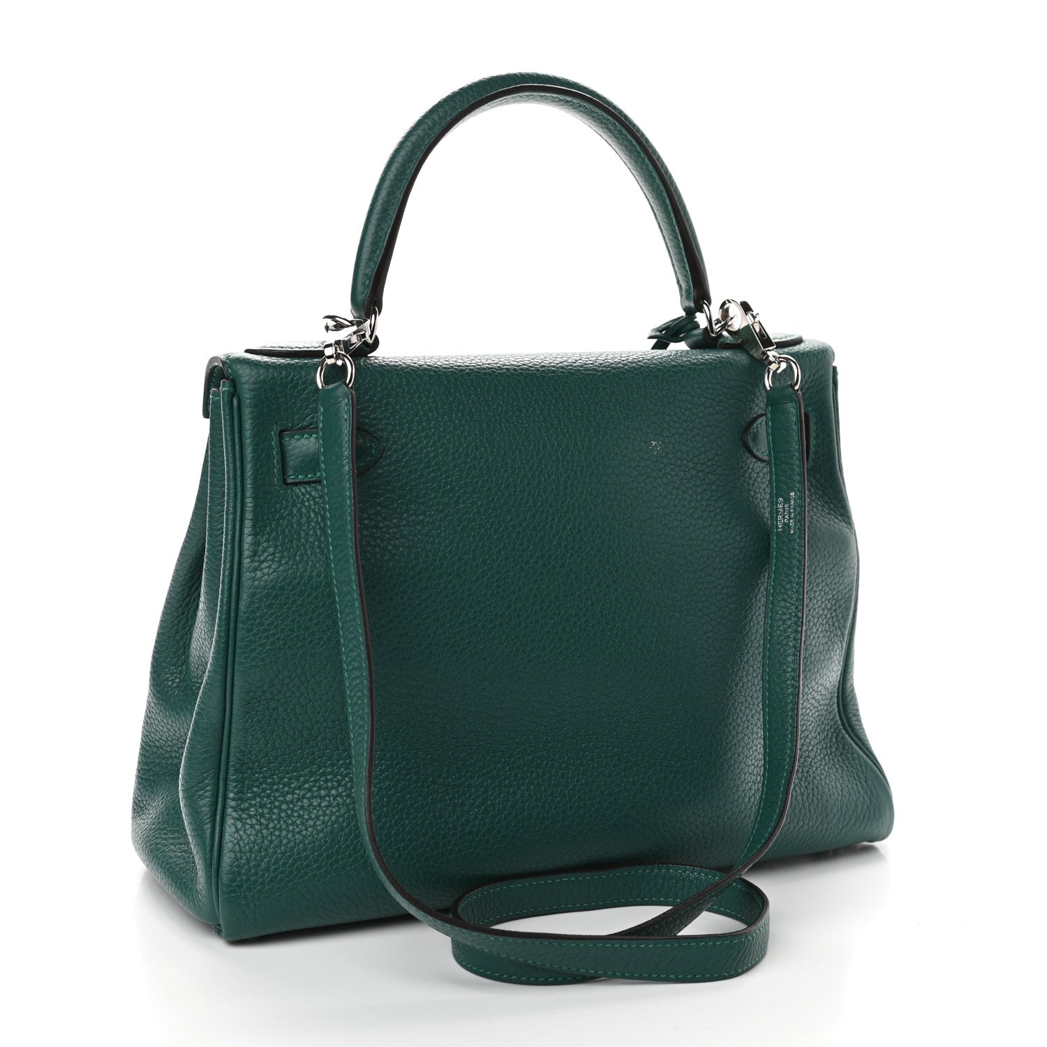 Hermes Taurillon Clemence Kelly Retourne 28 Malachite 3 of 10