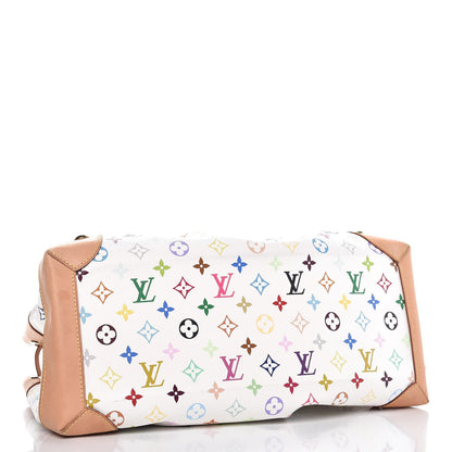 Louis Vuitton Monogram Multicolor Ursula White 4 of 11