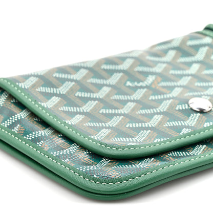 Goyard Goyardine Plumet Wallet Clutch Green 10 of 10