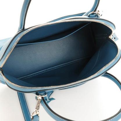 Hermes Taurillon Clemence Bolide 31 Blue Jean 5 of 7