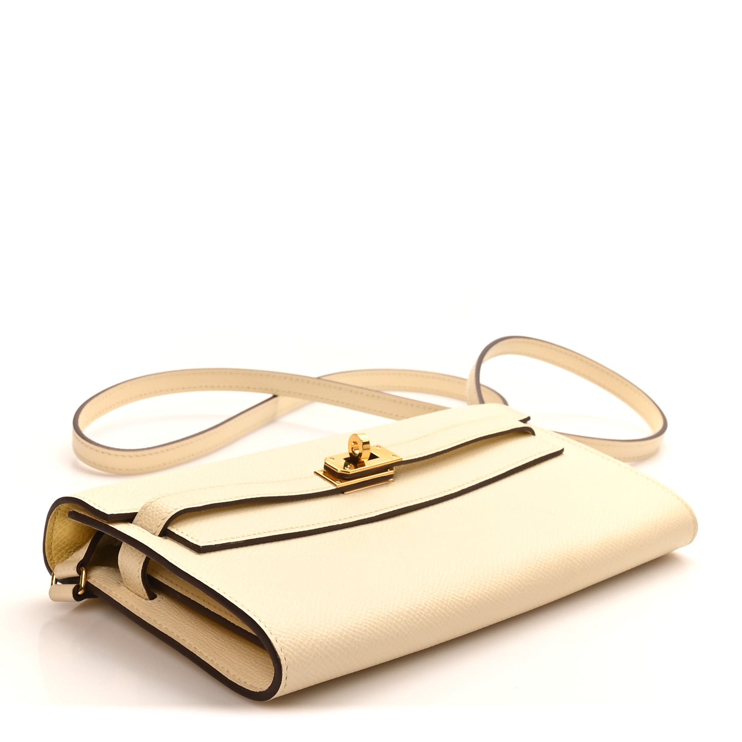 Epsom Verso Kelly Wallet To Go Nata Jaune Poussin