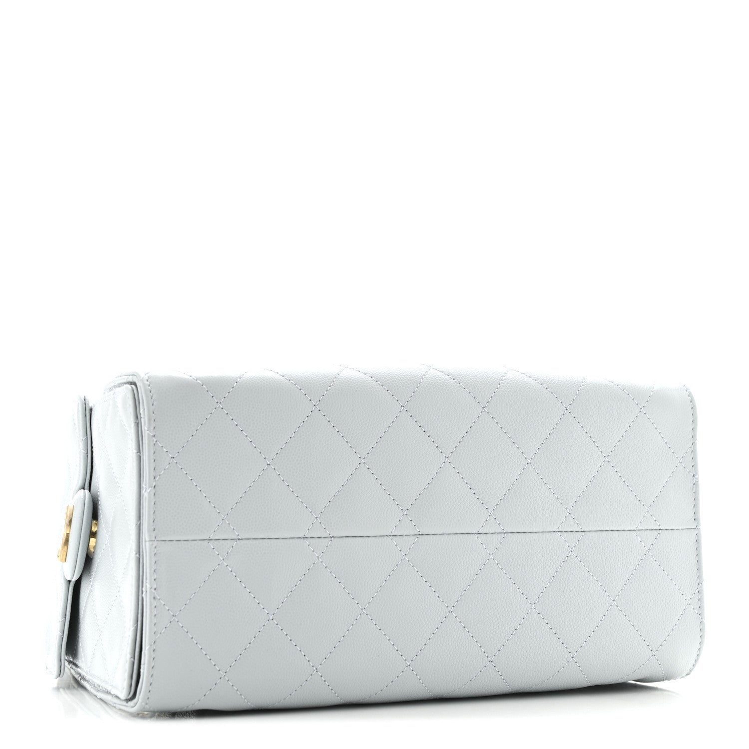 Chanel Caviar Quilted Small Chanel 25 Handbag Light Blue 4 of 11