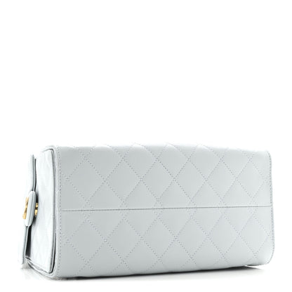 Chanel Caviar Quilted Small Chanel 25 Handbag Light Blue 4 of 11