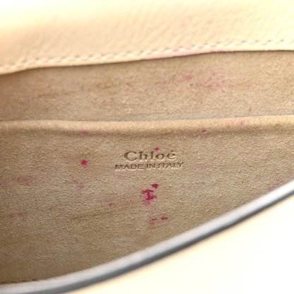 Chloe Calfskin Suede Small Nile Bracelet Bag Off White 11 of 15