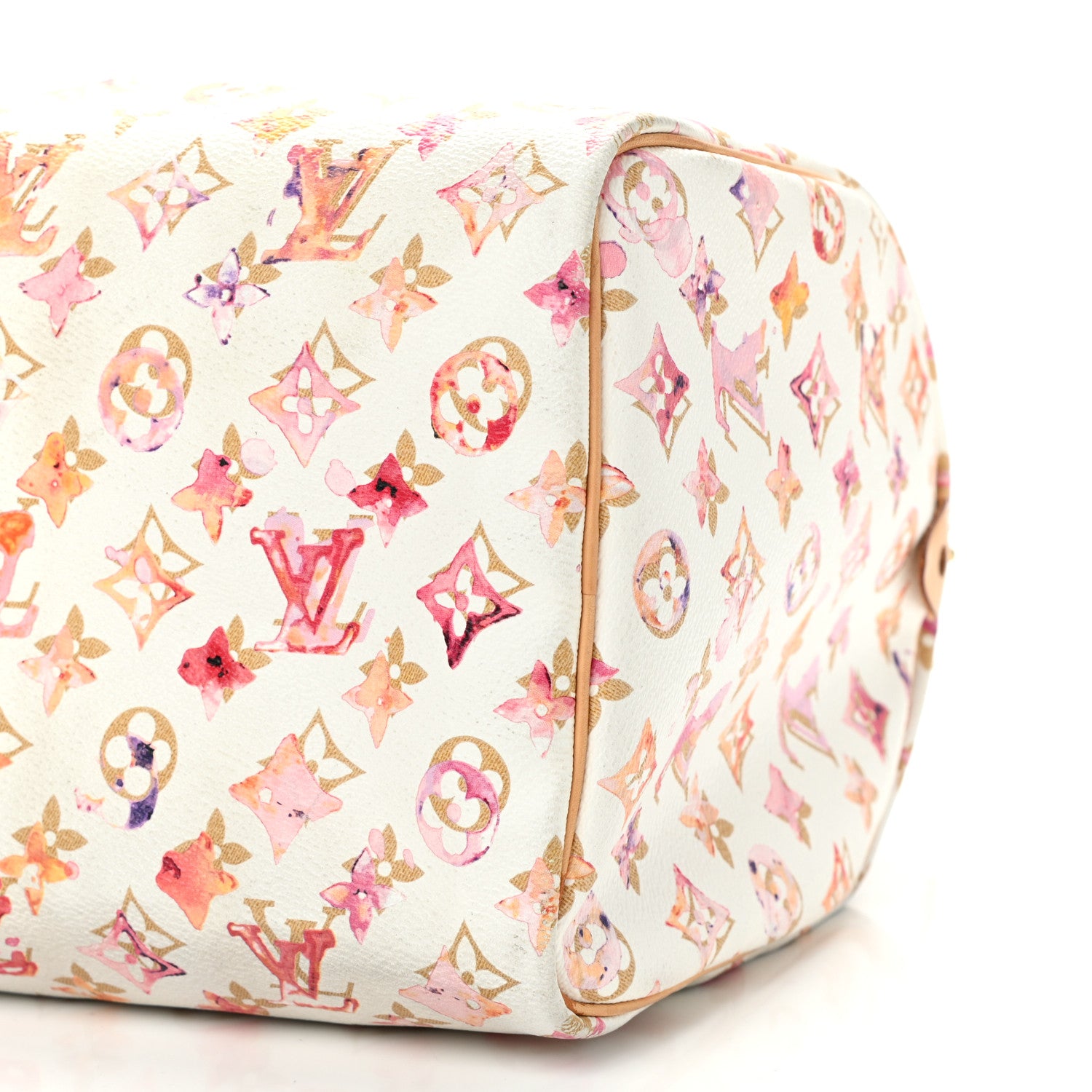 Louis Vuitton Watercolor Aquarelle Speedy 35 White 10 of 16