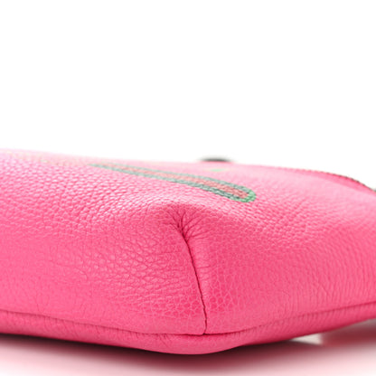 Gucci Grained Calfskin Small Logo Belt Bag Box Pink Green 10 of 10