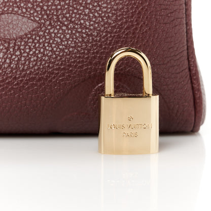 Louis Vuitton Empreinte Monogram Giant Speedy Bandouliere 25 Wine 7 of 12