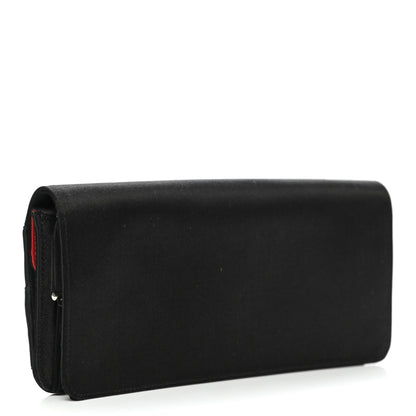 Chanel Satin Bow Clutch Black 2 of 7