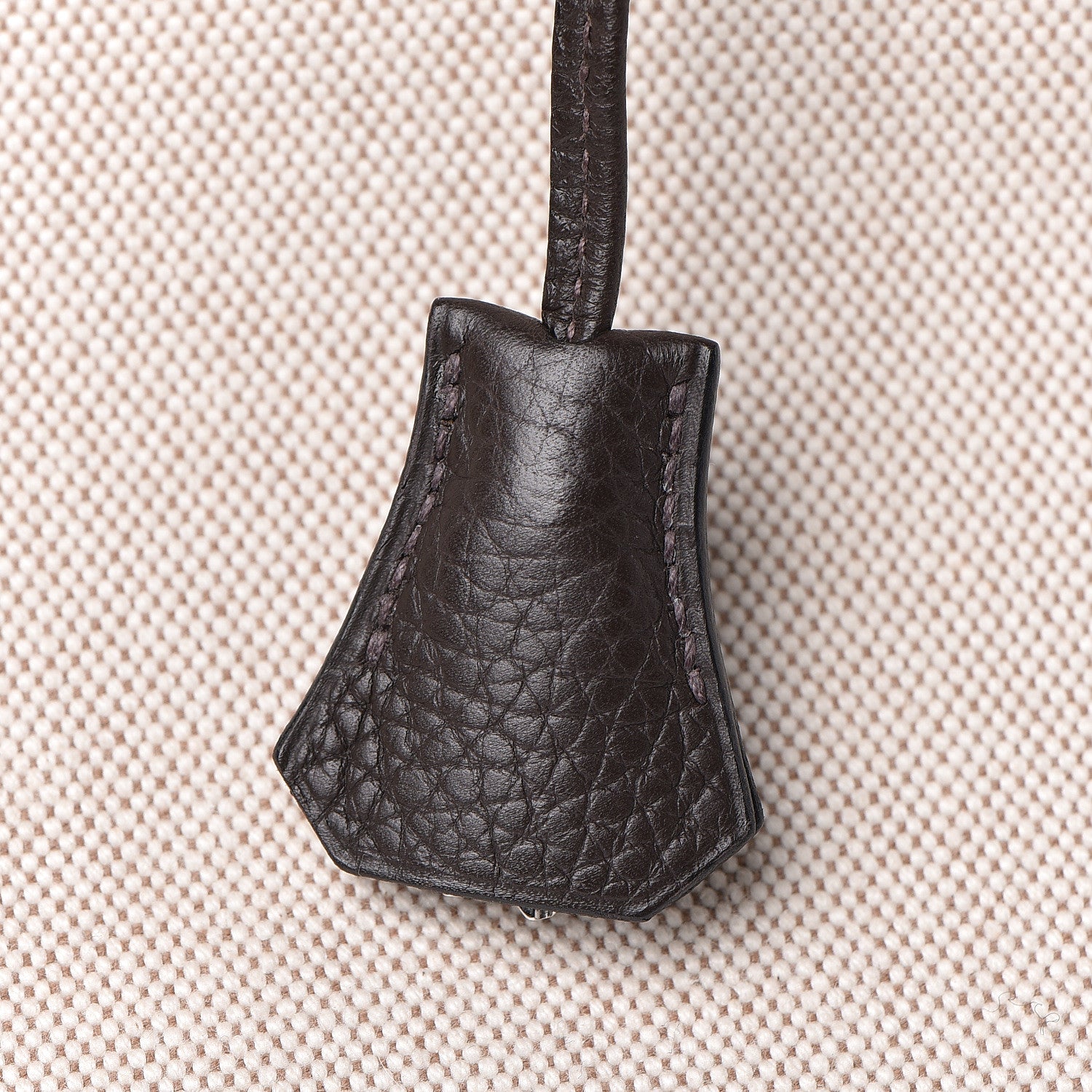 Hermes Toile Togo Birkin 40 Chocolate 28 of 37