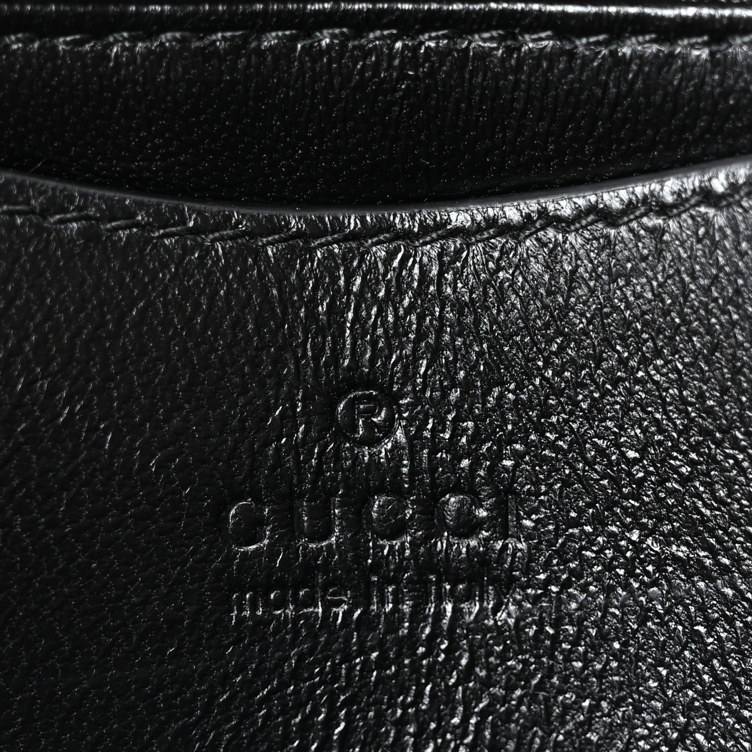 Gucci Lambskin Mini GG Milano Top Handle Shoulder Bag Black 6 of 10