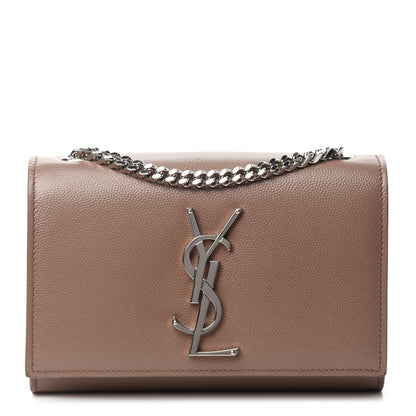 Saint Laurent Grain De Poudre Small Monogram Kate Satchel Fard 1 of 10