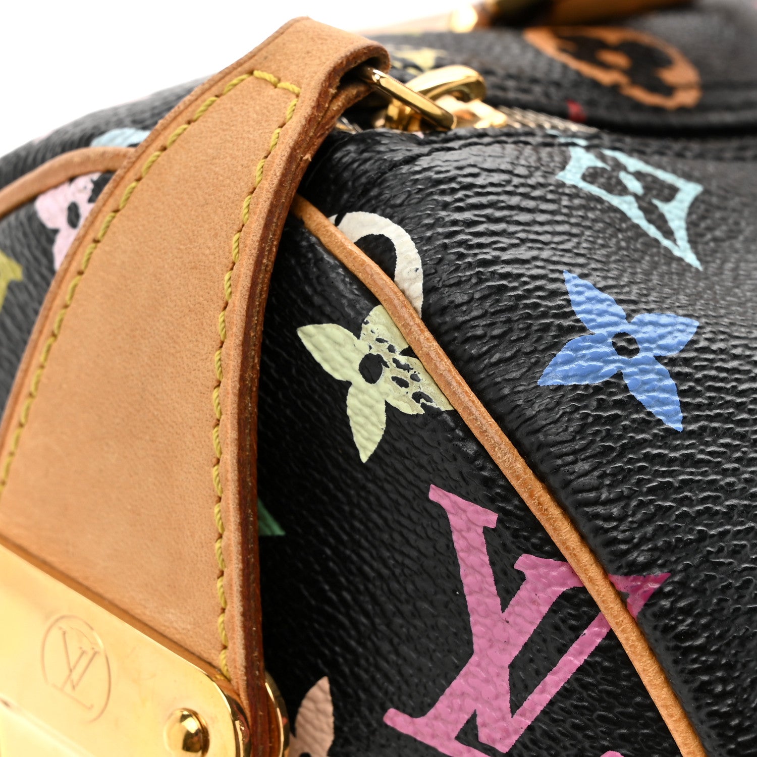 Louis Vuitton Monogram Multicolor Speedy 30 Black 10 of 14