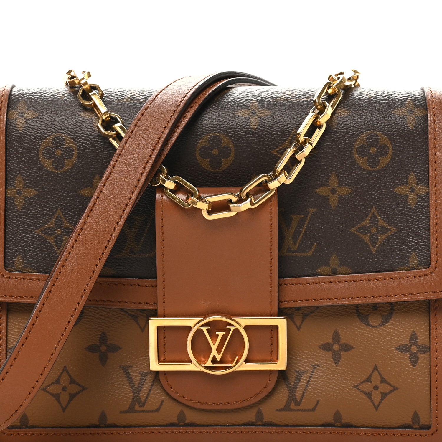 Louis Vuitton Reverse Monogram Dauphine MM 6 of 8