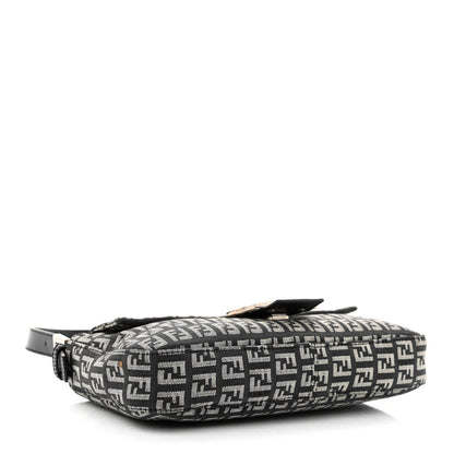 Fendi Zucchino Baguette Navy 4 of 13