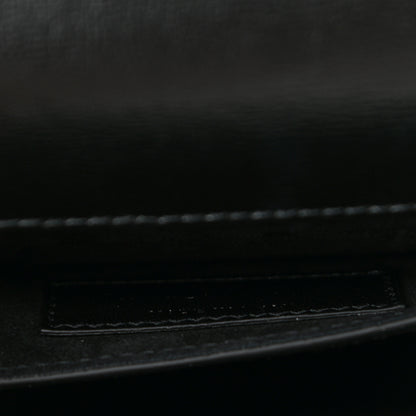 Saint Laurent Calfskin Medium Monogram Sunset Black 7 of 10
