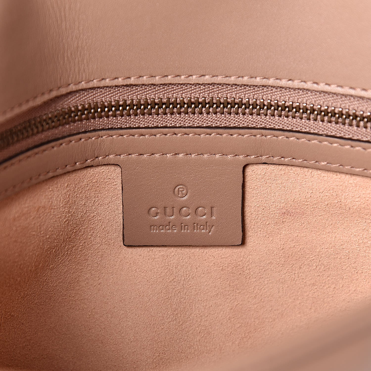 Gucci Calfskin Matelasse Studded Mini Pearly GG Marmont Shoulder Bag Porcelain Rose 6 of 11