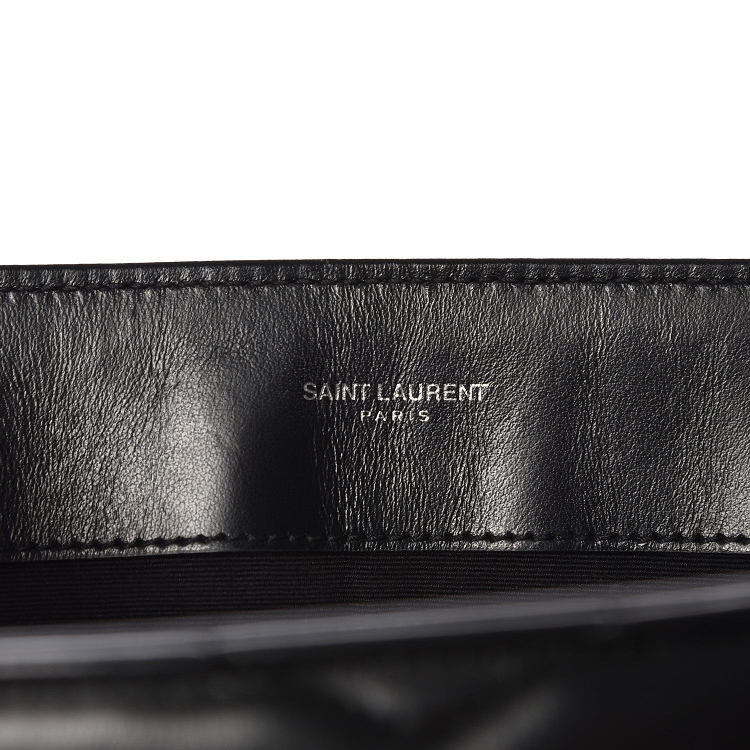 Saint Laurent Calfskin Y Quilted Monogram Medium Loulou Chain Satchel Black 8 of 11