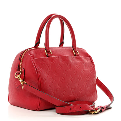 Louis Vuitton LOUIS VUITTON Empreinte Speedy Bandouliere 25 NM Cherry 3 of 12