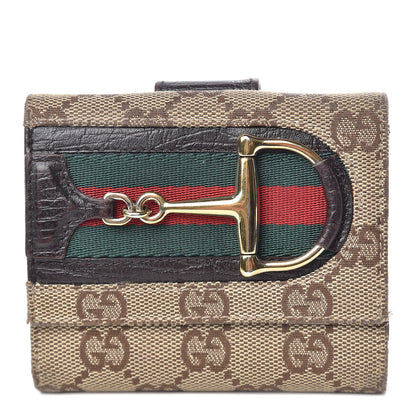 Gucci Monogram Hasler Wallet Brown 1 of 11