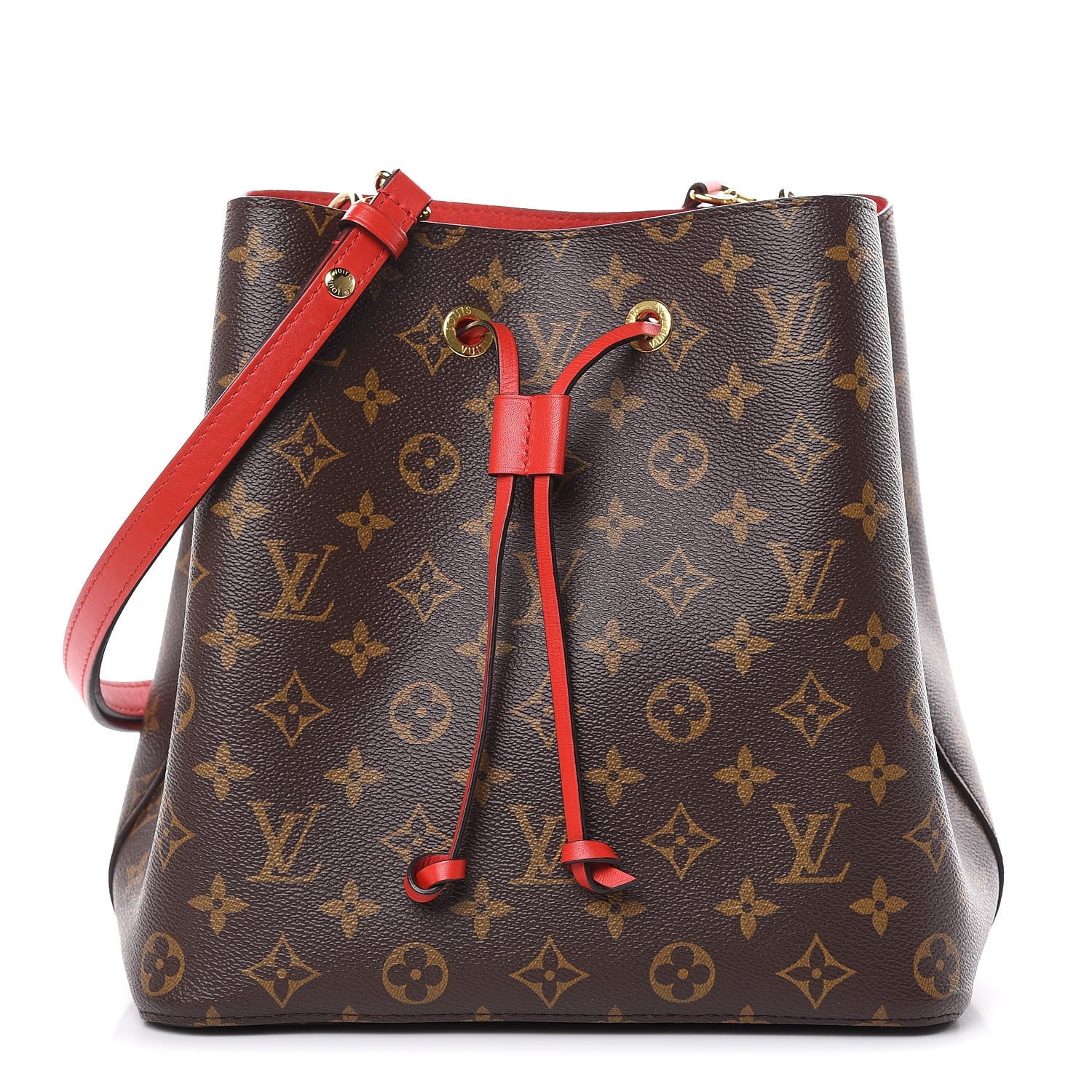 Louis Vuitton Monogram Neonoe MM Coquelicot 1 of 10