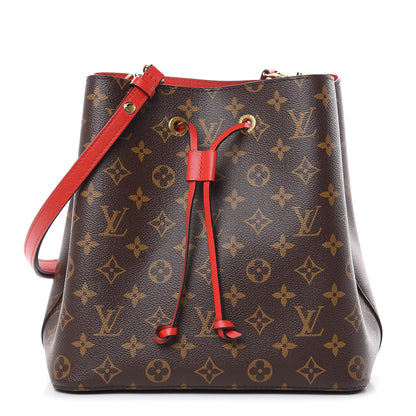 Louis Vuitton Monogram Neonoe MM Coquelicot 1 of 10