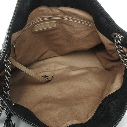 Chanel Caviar Quilted Simply CC Hobo Black 6 of 9
