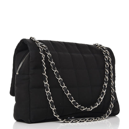 Chanel Nylon Square Quilted Flap Black 4 of 11